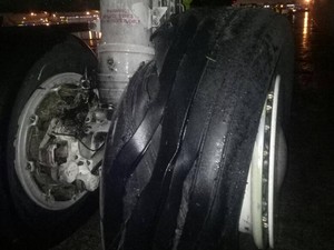 Ban MH725 yang Pecah Akibat Hard Landing di Bandara Soetta Diganti