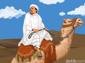Naik Haji, Habib Rizieq Dipastikan Tak Akan Hadiri Milad FPI