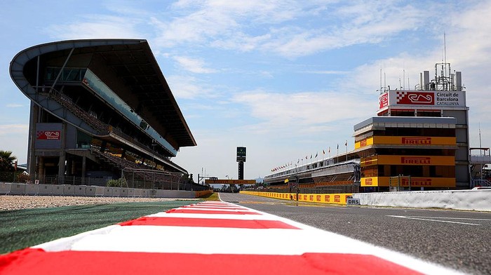 MONTMELO, SPAIN - MAY 08:  A general view of the circuit ahead of the Spanish F1 Grand Prix at Circuit de Catalunya on May 8, 2014 in Montmelo, Spain.  (Photo by Paul Gilham/Getty Images)