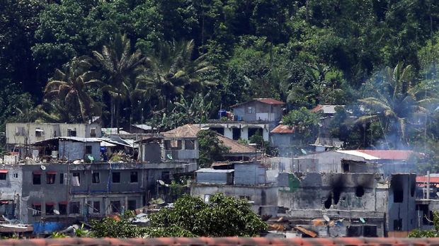 Dampak pertempuran militer Filipina dengan militan Maute di Marawi