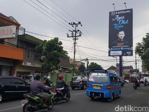 Baliho AHY, Ayas Oket Krer... Mulai Sapa Warga Malang