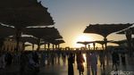 Keistimewaan Bagi Umat Islam, Melihat Sunrise di Masjid Nabawi