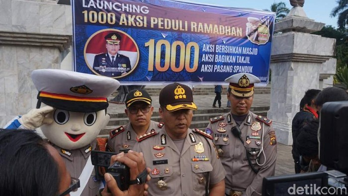Polresta Palembang Luncurkan 1.000 Aksi Peduli Ramadan
