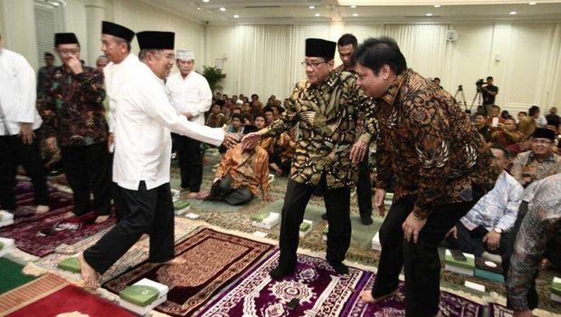 Bukber Bersama KAHMI, JK Pesan Jaga Dunia Islam