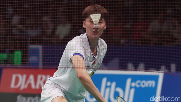 Chen Yufei dikalahkan Gregoria Mariska Tunjung di babak pertama Indonesia Open 2017. 