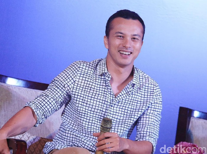 Nicholas Saputra Nicholas Saputra saat ditemui di Fairmont Jakarta.