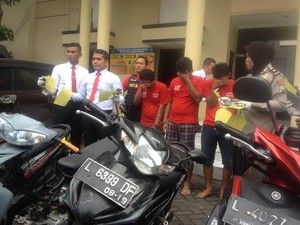 Geng Ambengan Dibekuk, Beraksi di 30 TKP dalam 6 Bulan