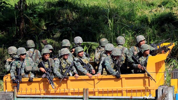 Tentara Filipina di Marawi