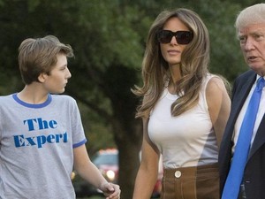 Melania Trump dan Barron Pindah ke Gedung Putih