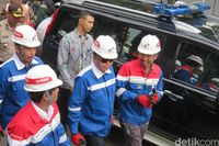 Ignasius Jonan di Plumpang