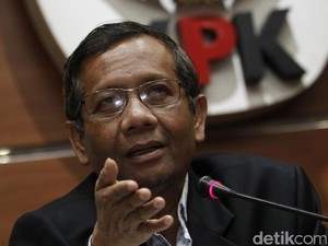 Politikus PDIP Usul KPK Dibekukan, Mahfud MD: Rakyat Bisa Melawan