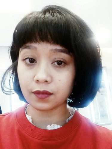 Mencoba Permanent  Blow di May May Salon