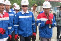 Ignasius Jonan di Plumpang