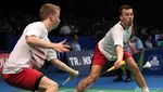 Kevin/Marcus Dikalahkan Pasangan Nonunggulan Denmark