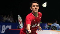 Pertandingan diakhiri dengan skor 21-17 21-15.