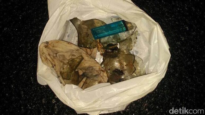 Ini Penampakan Molotov yang Dilempar ke Rumah Dirut TransJ