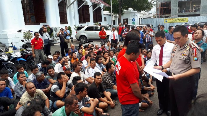Rampas Motor, Tiga Debt Collector ini Diamankan