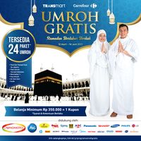 Hari Terakhir Program Mudik dan Umrah Gratis Transmart 