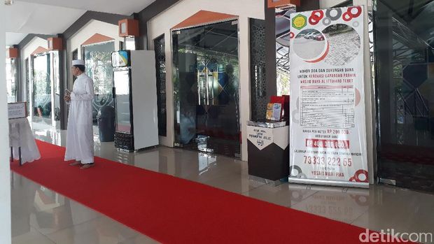 Masjid Al Ittihad tempat Izhar menghembuskan nafas terakhir.