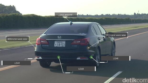 Aneka sensor dan radar yang membantu mobil 'melihat' di jalanan