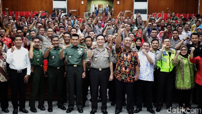 Kapolrestabes Surabaya Minta 3 Pilar Tetap Tingkatkan Kewaspadaan