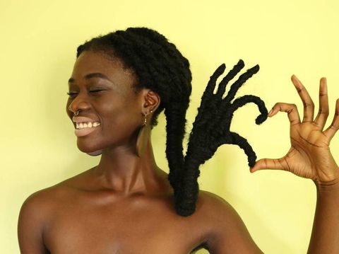 Wanita Ini Sulap Rambutnya Jadi Karya Seni yang Unik