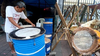 Permintaan Beduk Jelang Lebaran Meningkat