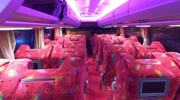 Bus Tingkat Serasa Pesawat di Aceh Jadi Idola Pemudik