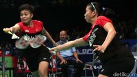 Dalam pertandingan di Jakarta Convention Center (JCC) Plenary Hall, Rabu (14/6/2017), Greysia/Apriani sempat kehilangan gim pertama.