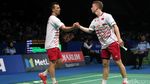 Kevin/Marcus Dikalahkan Pasangan Nonunggulan Denmark