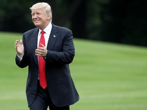 Trump Mengklaim ISIS Jatuh Sangat Cepat