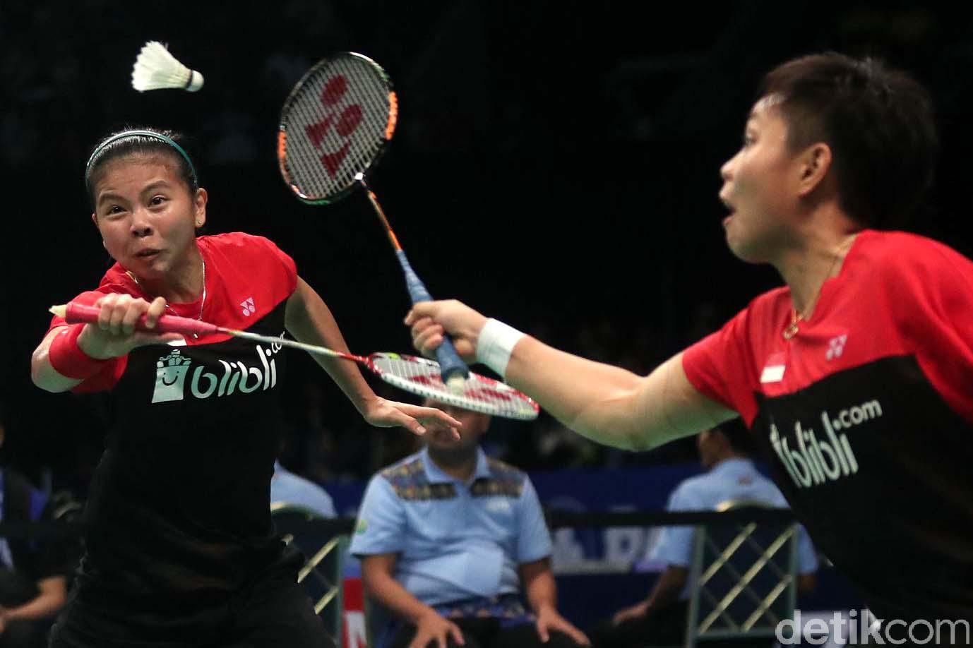 Polii/Apriyani Lolos Kebabak BerikutnyaPebulutangkis ganda wanita Indonesia Greysia Polii/Apriyani Rahayu berhadapan dengan ganda wanita dari Korea Chae Yoo Jung/Kim So Yeong dalam ajang BCA Indonesia Open 2017 yang digelar di JCC, Jakarta, Rabu (14/06/2017). Dalam pertandingan babak 1 ini, pasangan Indonesia berhasil mengatasi pasangan Korea Selatan dalam 3 set 15-21 25-23 21-14. Grandyos Zafna/detikcom