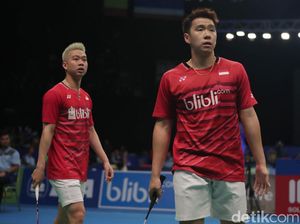Cedera Bahu, Kevin/Marcus Belum Pasti ke Australia Terbuka