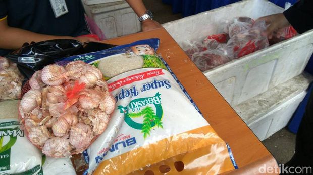 Bazar sembako di Kemenko Perekonomian