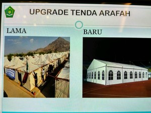 Tenda Baru untuk Jemaah di Arafah: Ber-AC dan Tahan Api
