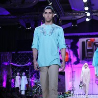 koleksi baju lebaran Shafira (Foto: Mohammad Abduh/Wolipop)