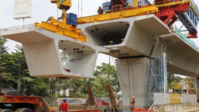 Sebentar Lagi Rawamangun-Kelapa Gading Tersambung LRT