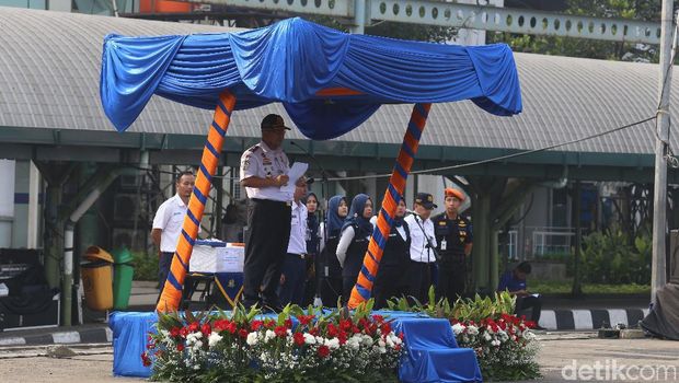 PT KAI Gelar Apel Pengamanan Mudik Lebaran 2017