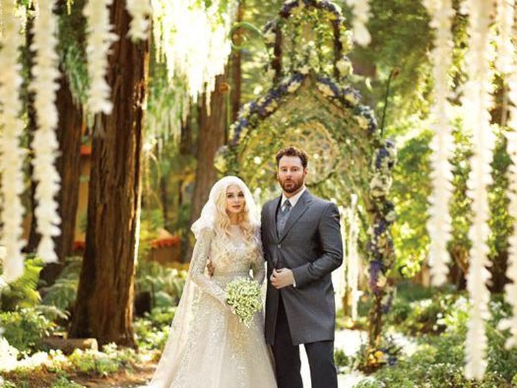 Sean Parker dan Istri
