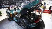 Motor listrik tersebut bisa menghasilkan tenaga 1.500 daya kuda sehingga 0-100 km/jam hanya dalam 2,7 detik serta kecepatan maksimumnya 410 km/jam, Foto: Geneva International Motor Show