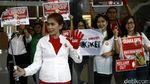 Demo Tolak Hak Angket KPK