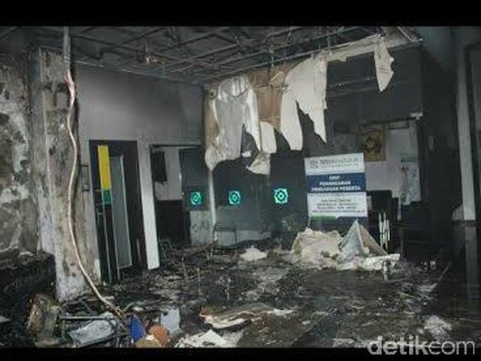 Pasca Terbakar, Pelayanan Dipindah ke Rumdin Kepala BPJS Kediri