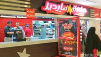 Selain itu ada Hardees dengan burger besar ala Amerika (Fitraya/detikTravel)