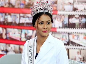Bunga Jelitha Kurangi Porsi Makan Demi Sesi Baju Renang di Miss Universe