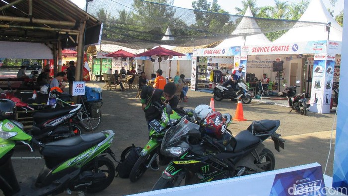 Fasilitas Posko Mudik Yamaha, Servis sampai Isi Nitrogen Gratis