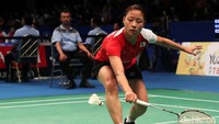 Nozomi Okuhara harus mengakui keunggulan lawannya. Dia kalah dengan skor 15-21, 21-19, dan 21-15. 