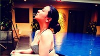 Apa kabar dan sibuk apa dia sekarang? Dari akun jejaring sosialnya, Cindy menuliskan wanna be baker dan healthfood startup. Foto: Instagram @cindycatalina
