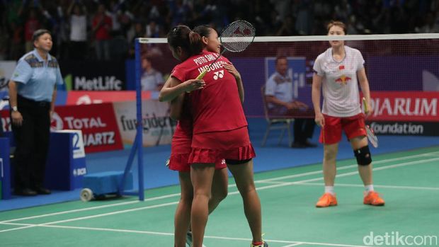Singkirkan Unggulan Keenam, Della/Rosyita ke Perempatfinal