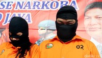 I Nyoman Wirama Putra dihadirkan dalam rilis di Mapolda Metro Jaya, Kamis (15/6/2017).