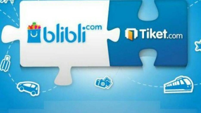 blibli akuisisi tiket.com